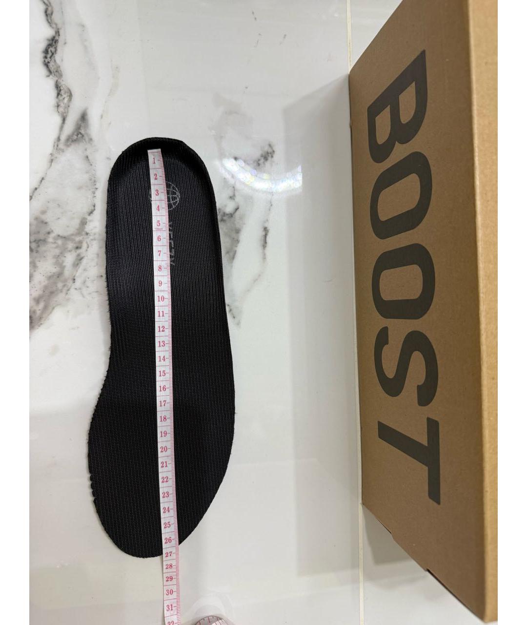 ADIDAS YEEZY Черные текстильные кроссовки, фото 7