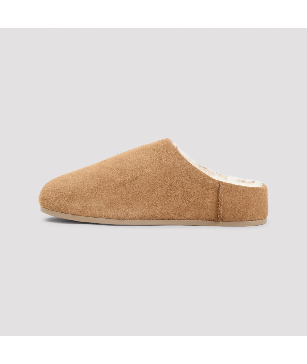 UGG Коричневые замшевые мюли, фото 4