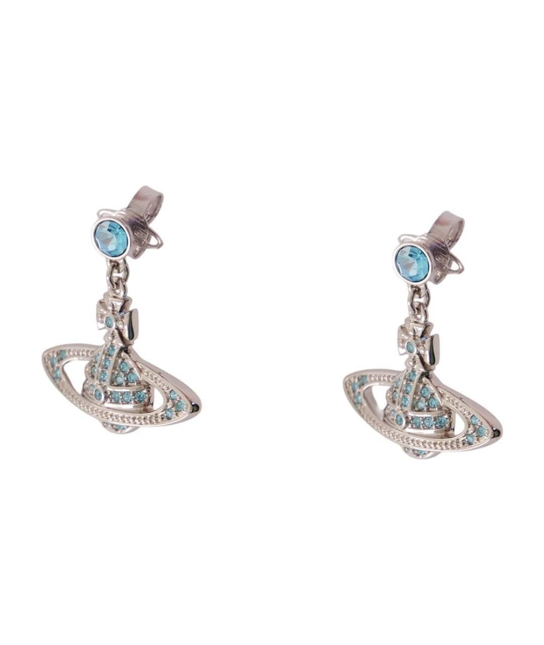 VIVIENNE WESTWOOD Серебряные металлические серьги, фото 2