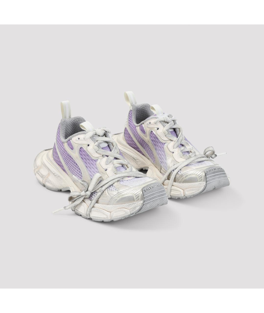 BALENCIAGA Мульти текстильные кроссовки, фото 4
