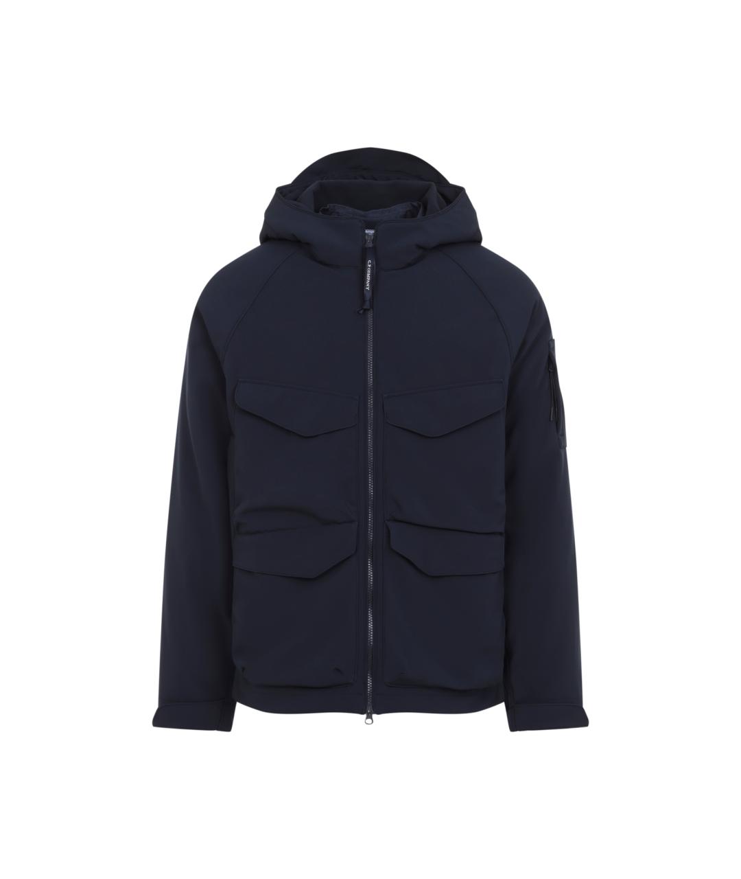CP COMPANY Синяя полиэстеровая куртка, фото 1