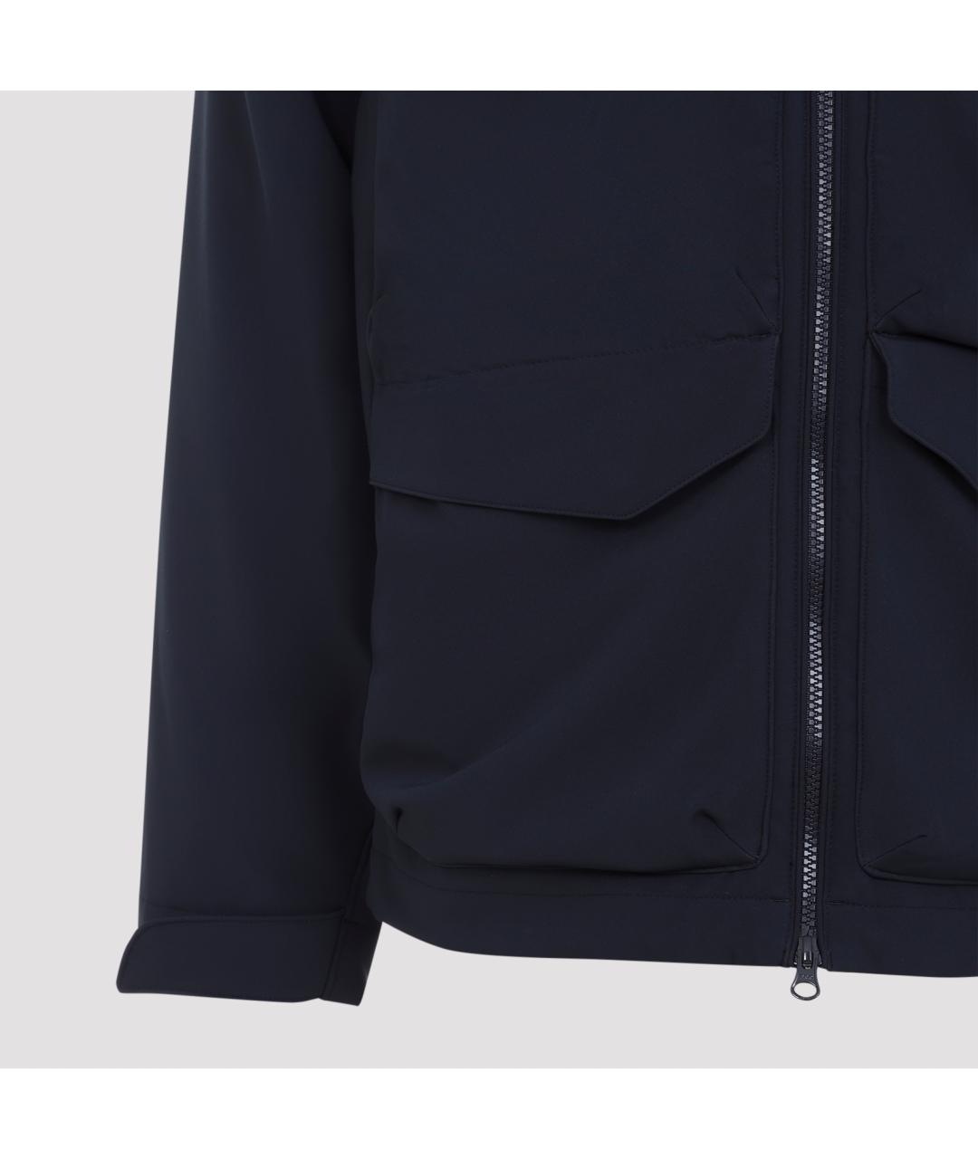 CP COMPANY Синяя полиэстеровая куртка, фото 3