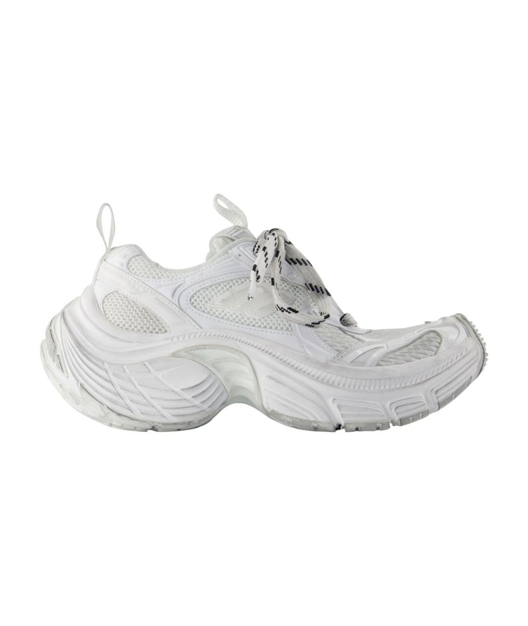 BALENCIAGA Белые синтетические кроссовки, фото 1