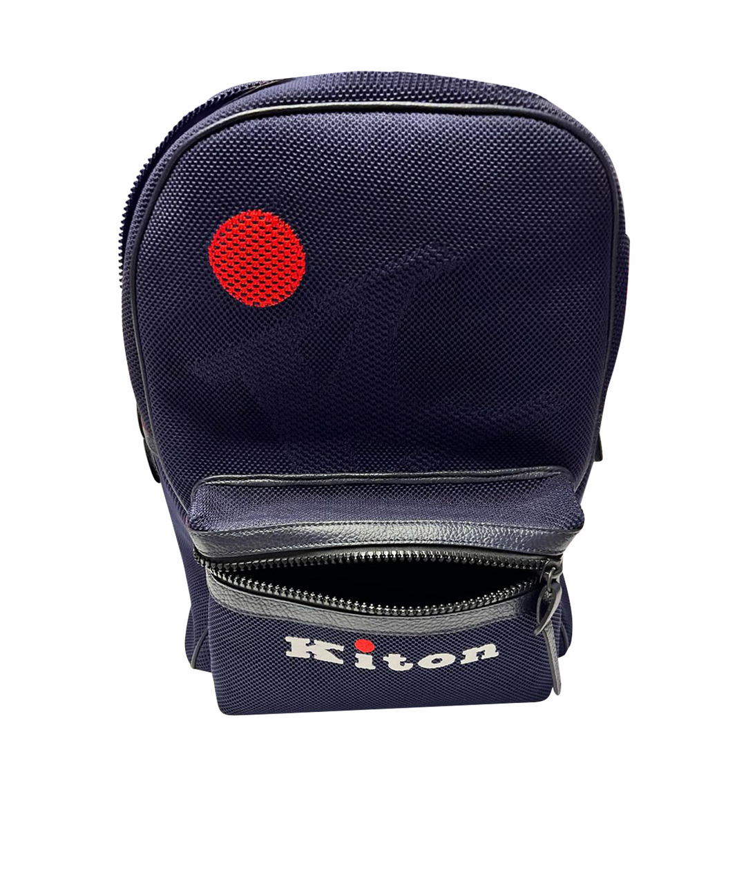 KITON Синий тканевый рюкзак, фото 1