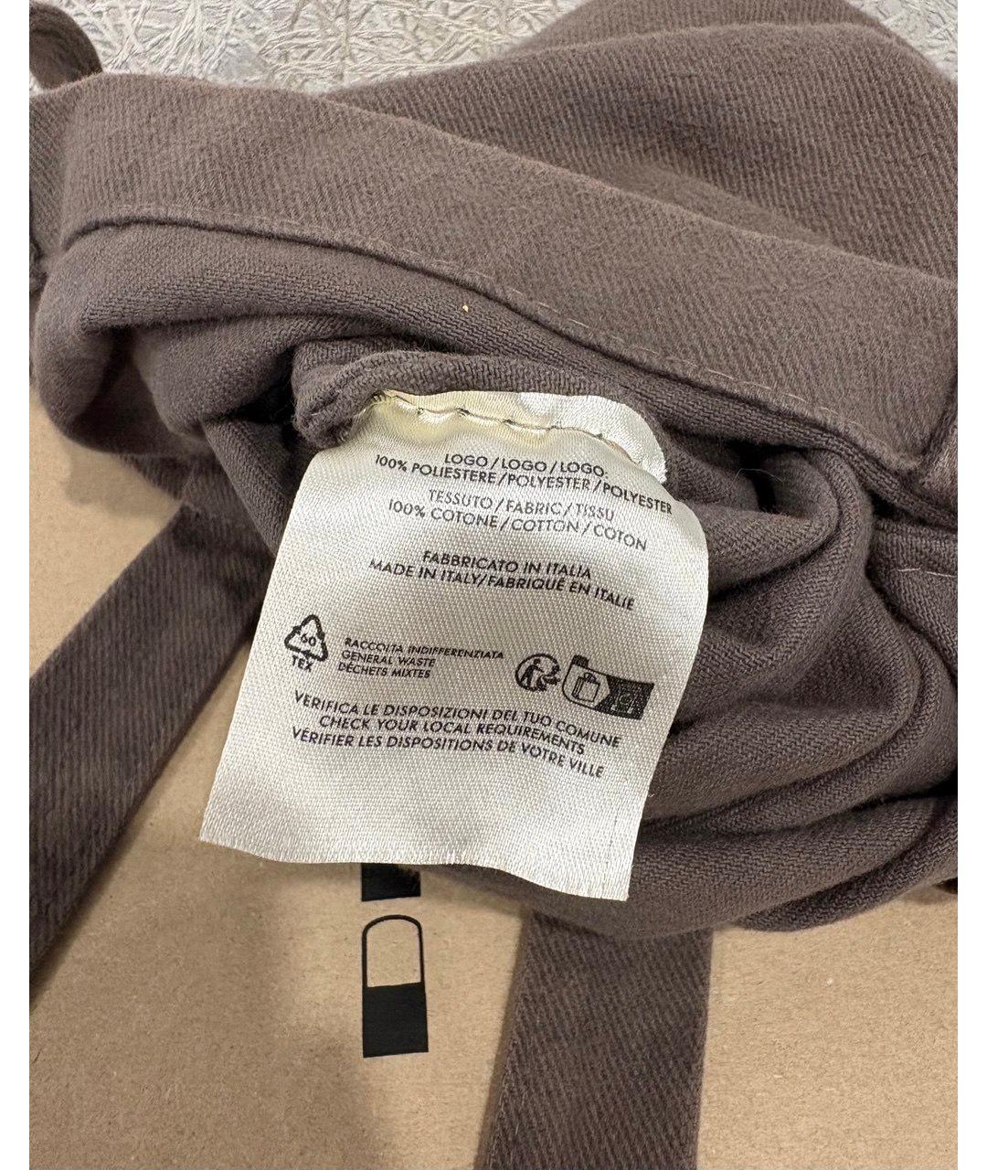 RICK OWENS DRKSHDW Черные текстильные низкие кроссовки / кеды, фото 9