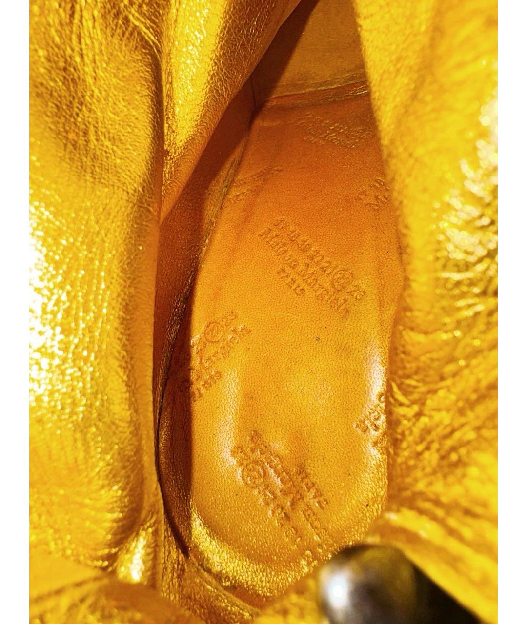 MAISON MARGIELA Черные кожаные ботильоны, фото 6
