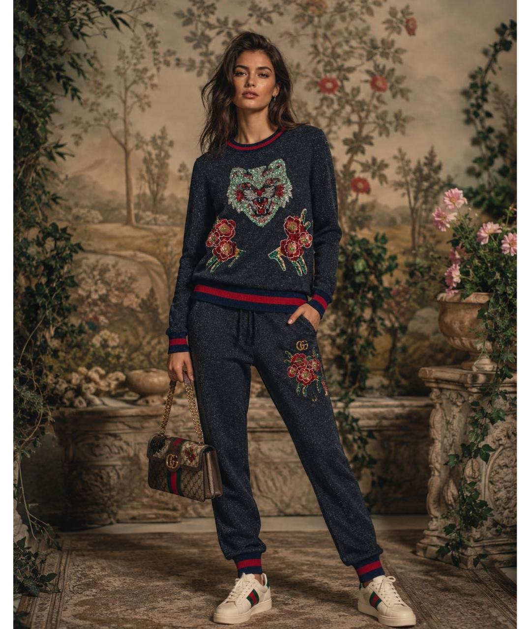 GUCCI Мульти джемпер / свитер, фото 7