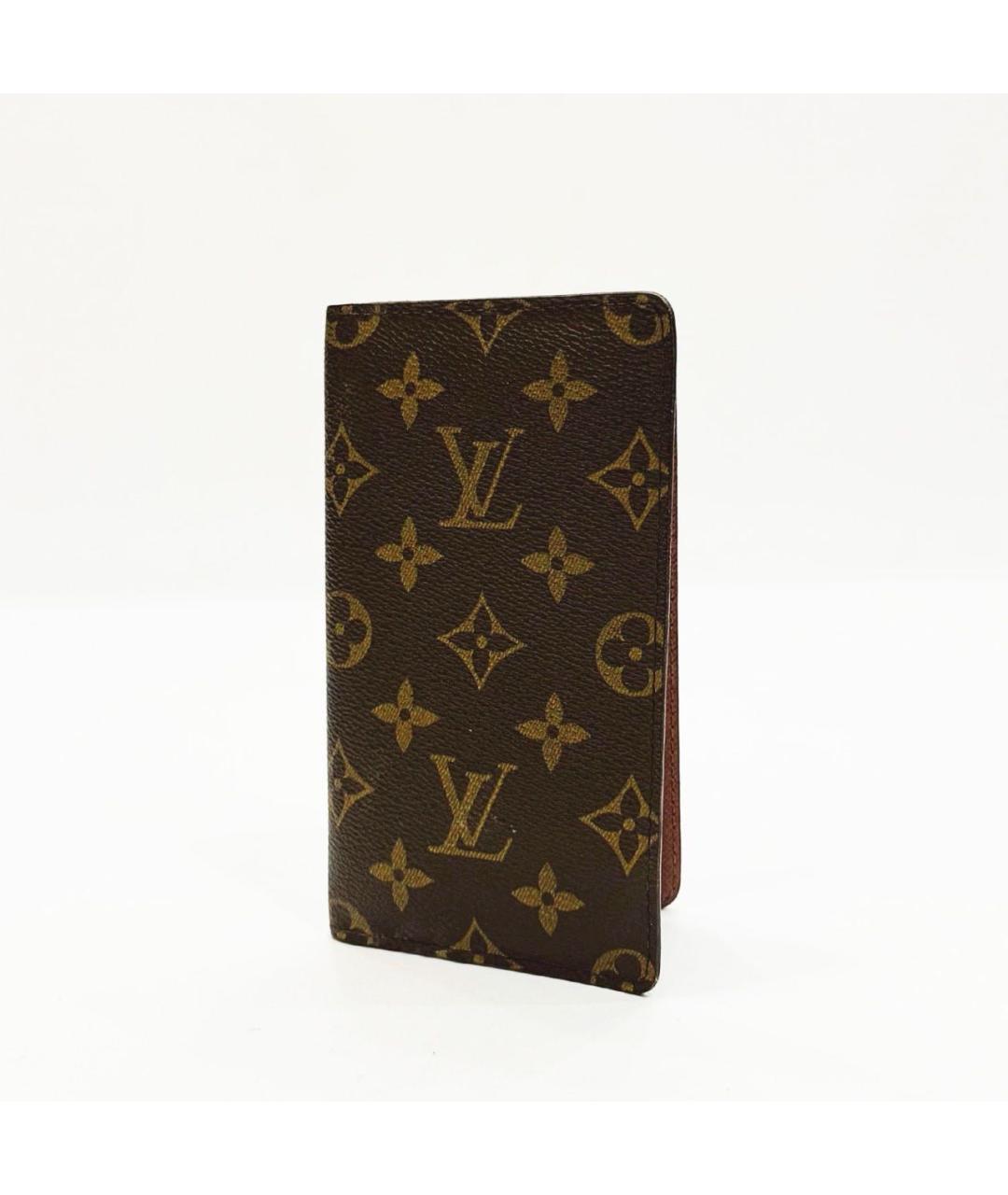 LOUIS VUITTON Коричневый кошелек, фото 2