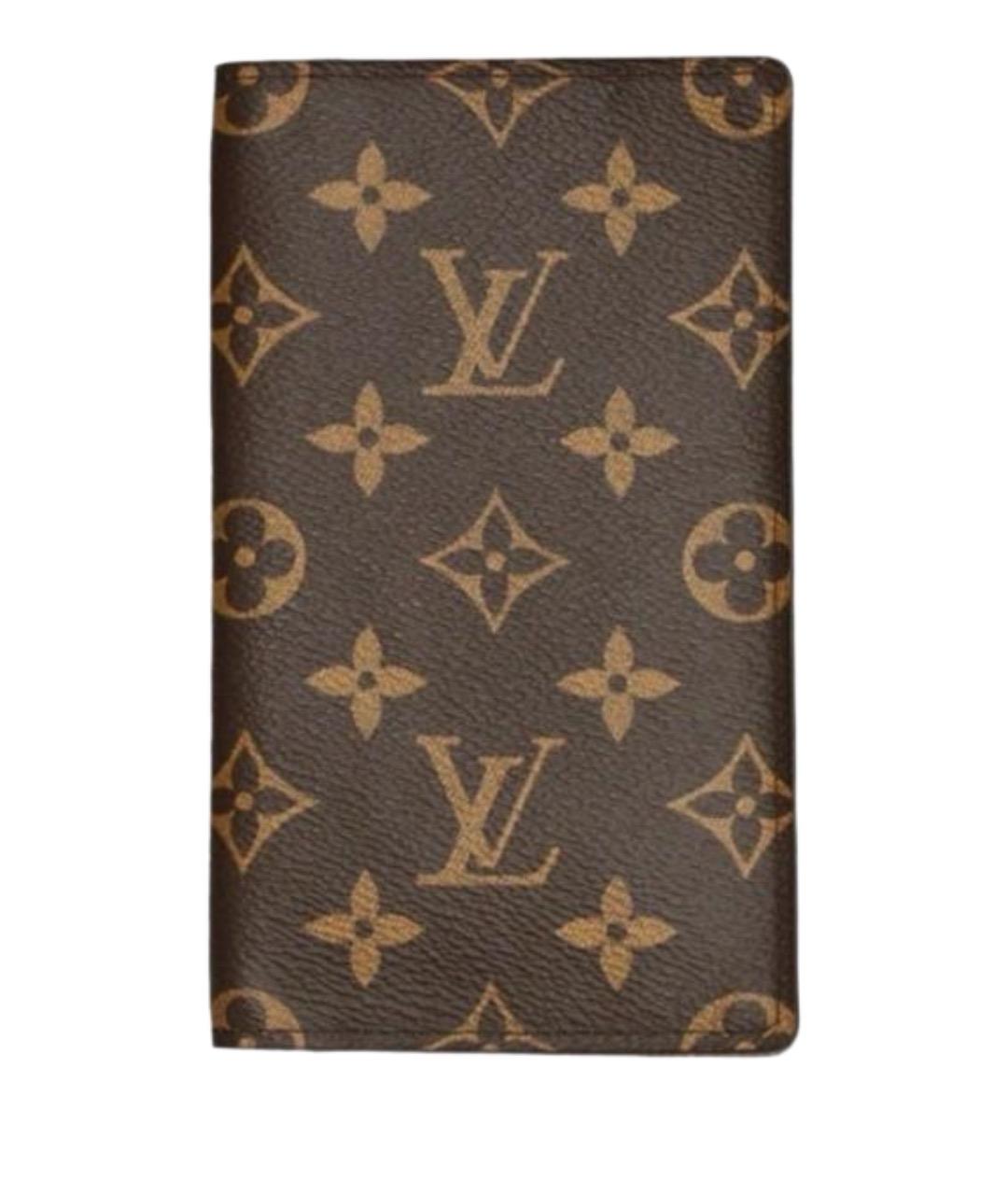 LOUIS VUITTON Коричневый кошелек, фото 1