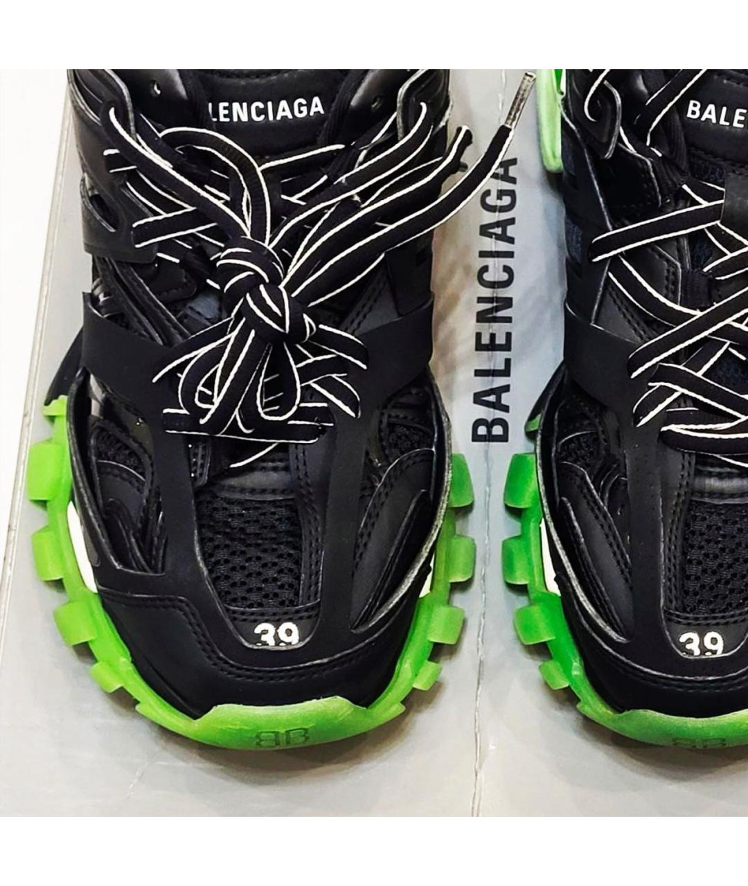 BALENCIAGA Черные кроссовки, фото 4