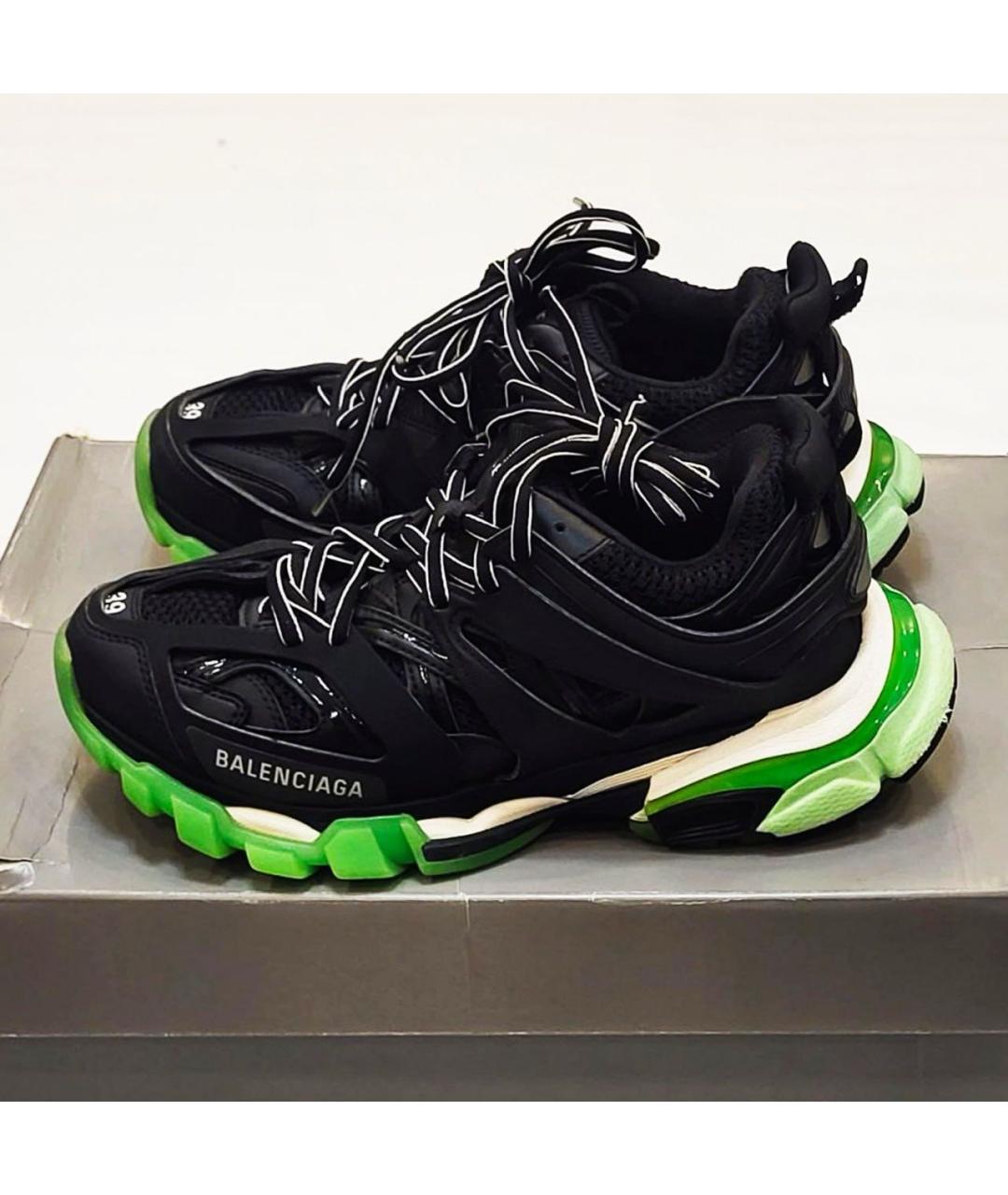 BALENCIAGA Черные кроссовки, фото 3