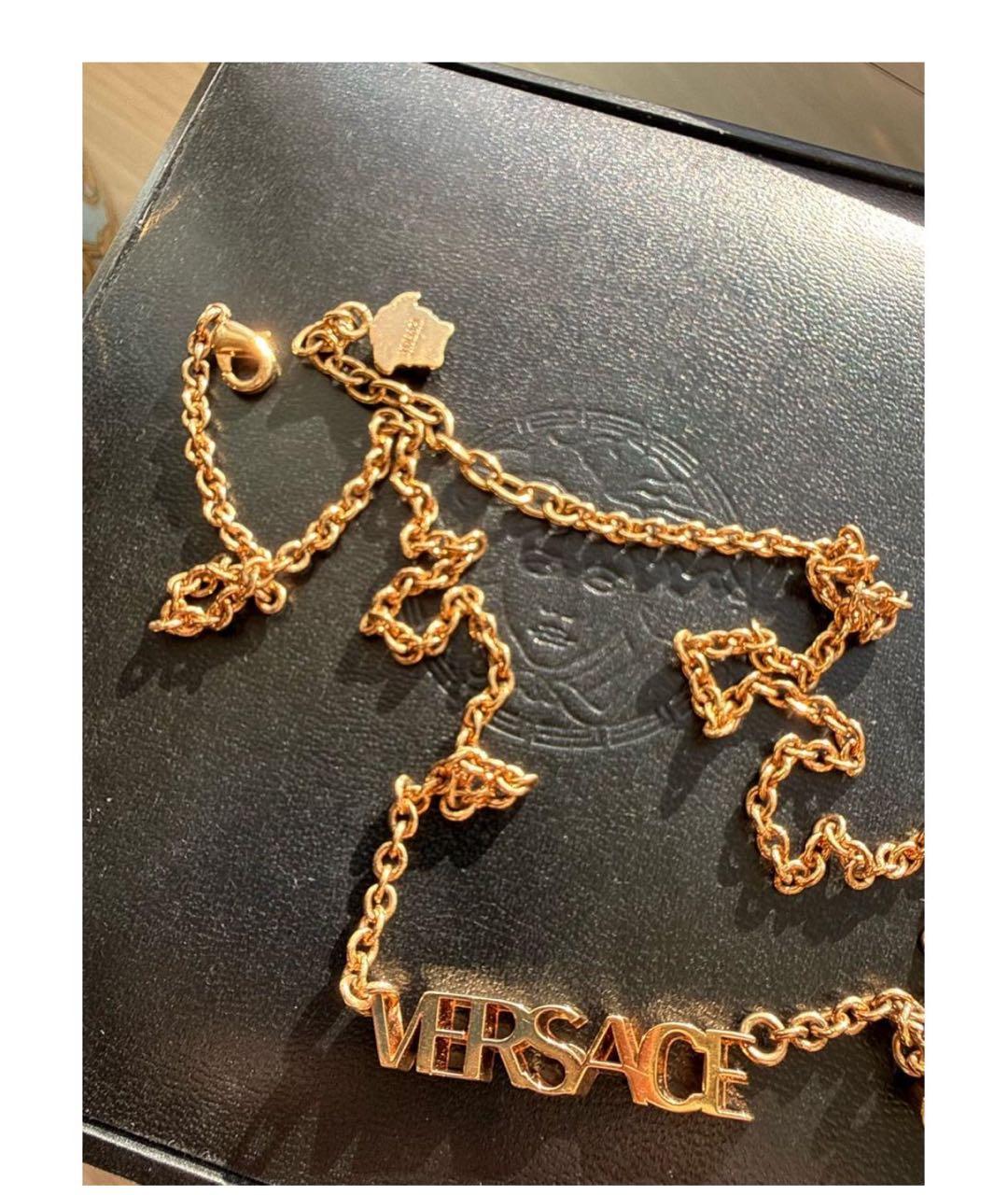 VERSACE Золотая подвеска, фото 3
