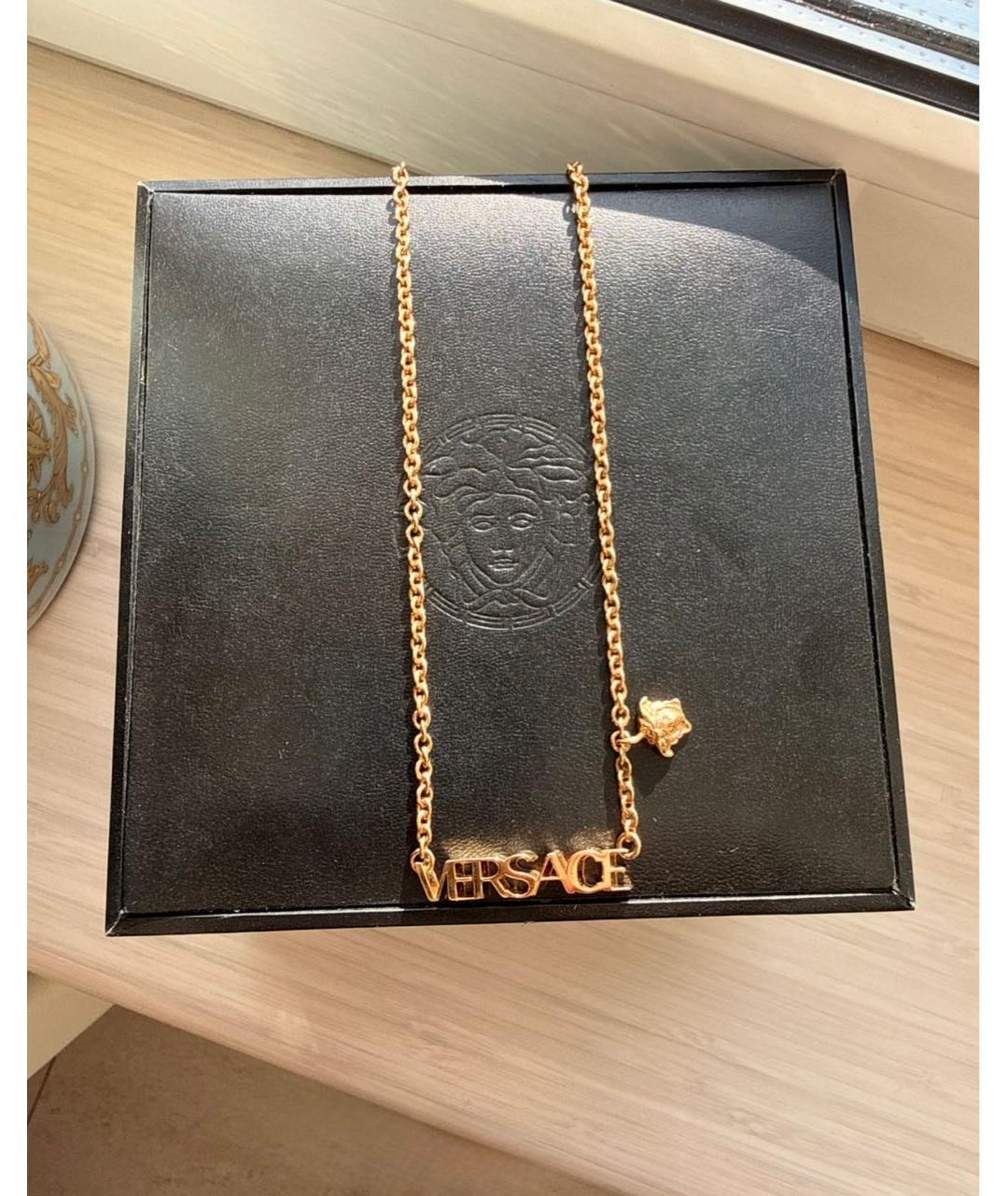 VERSACE Золотая подвеска, фото 2