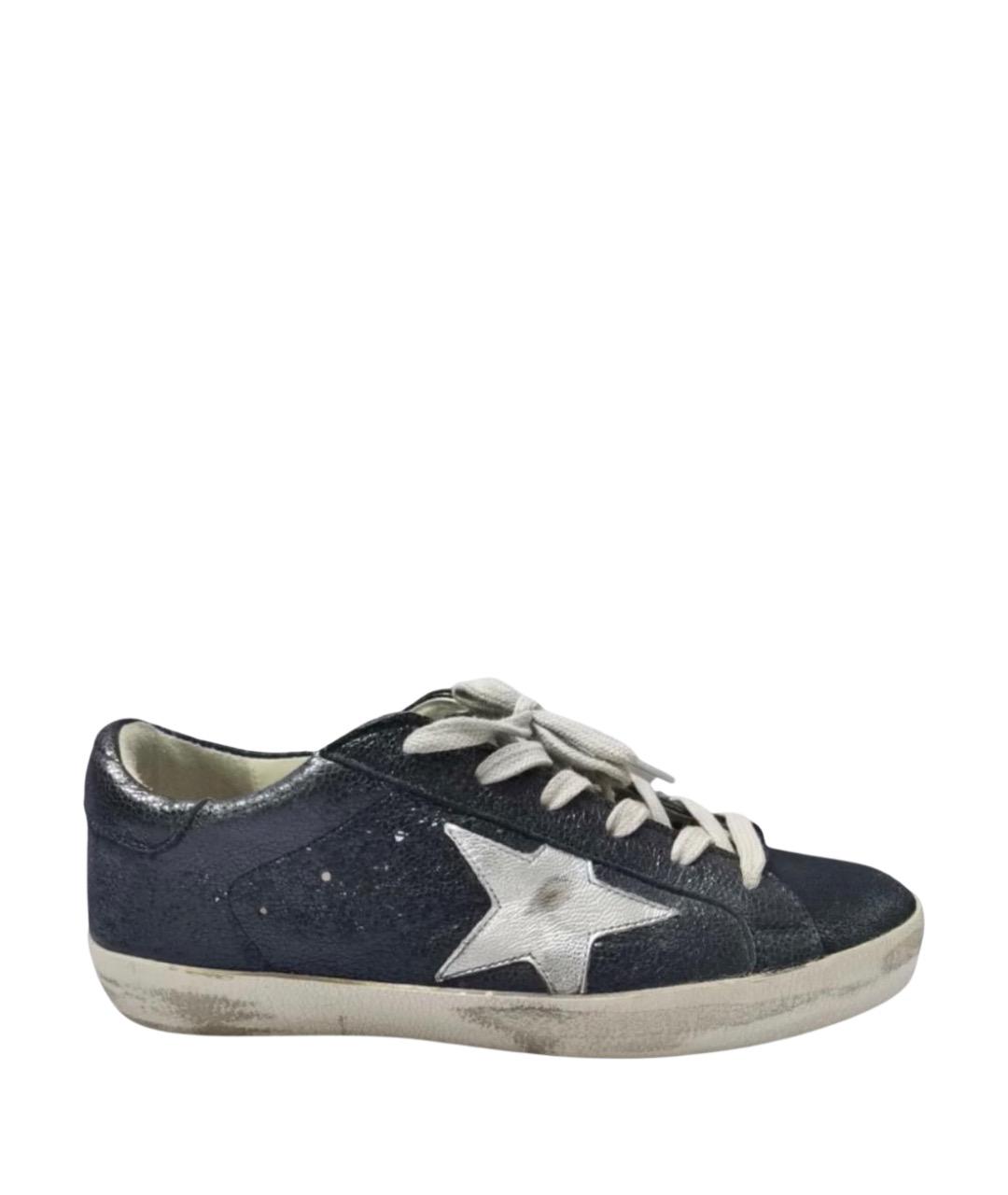 GOLDEN GOOSE Черные кеды, фото 1