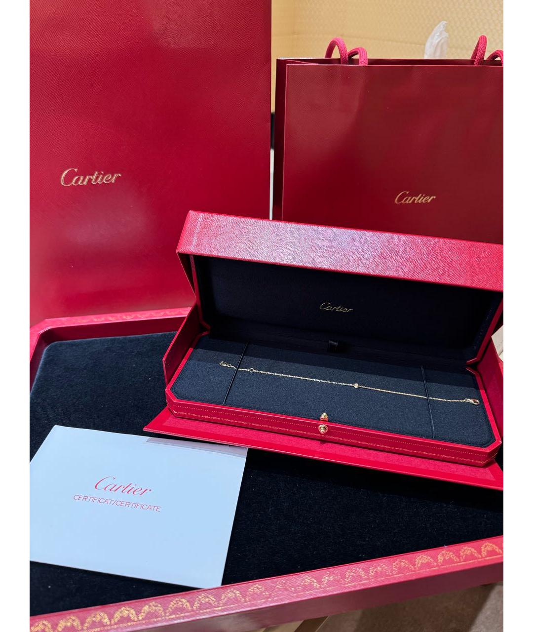 CARTIER Серебряный браслет из белого золота, фото 3