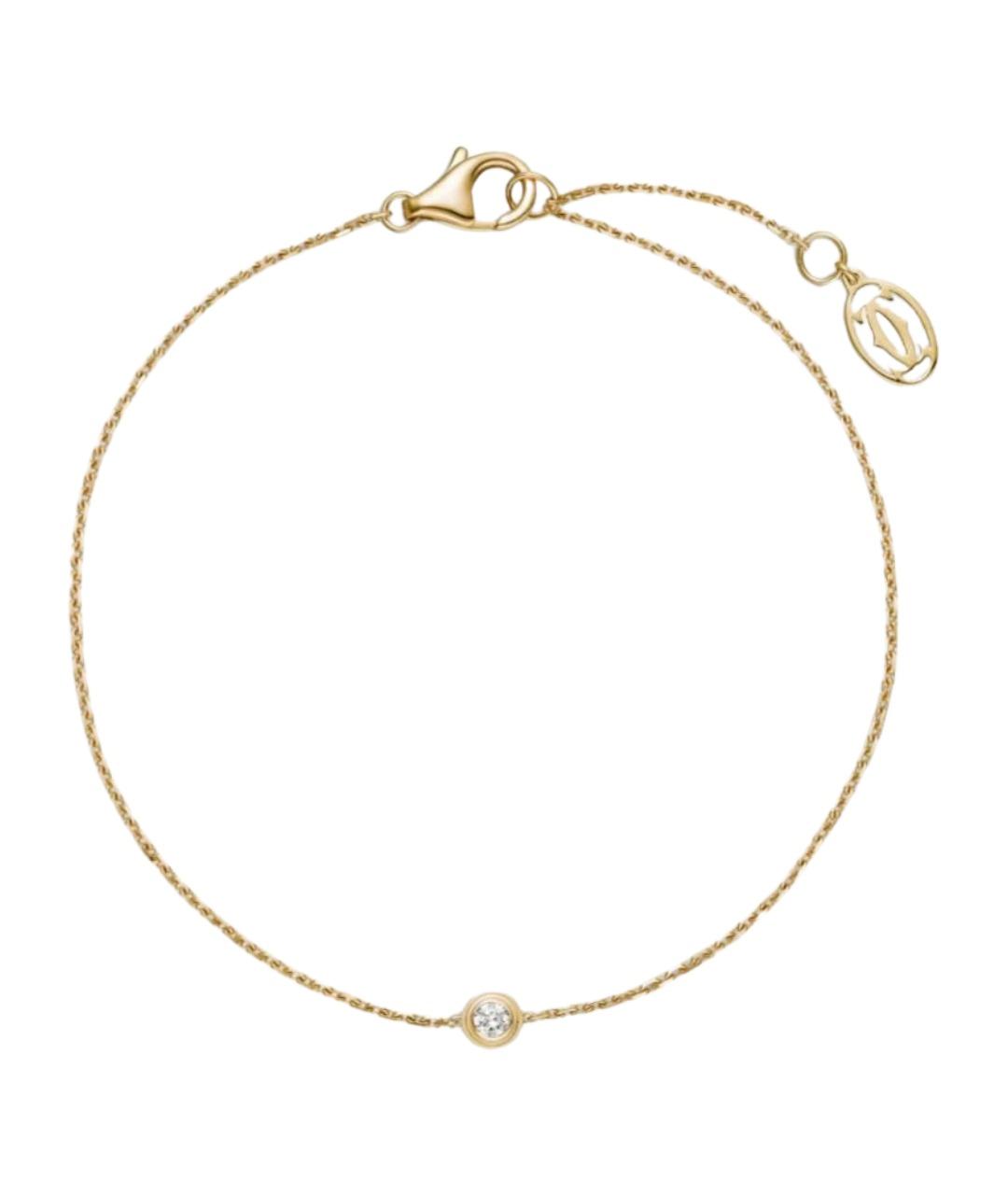 CARTIER Золотой браслет из желтого золота, фото 1