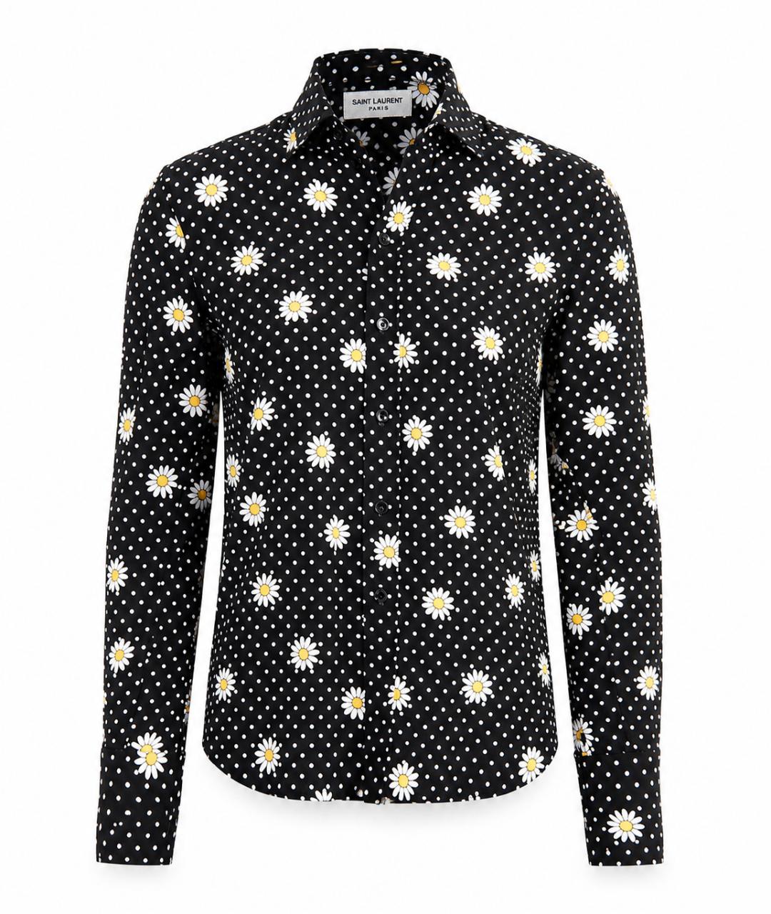 SAINT LAURENT Черная вискозная блузы, фото 1