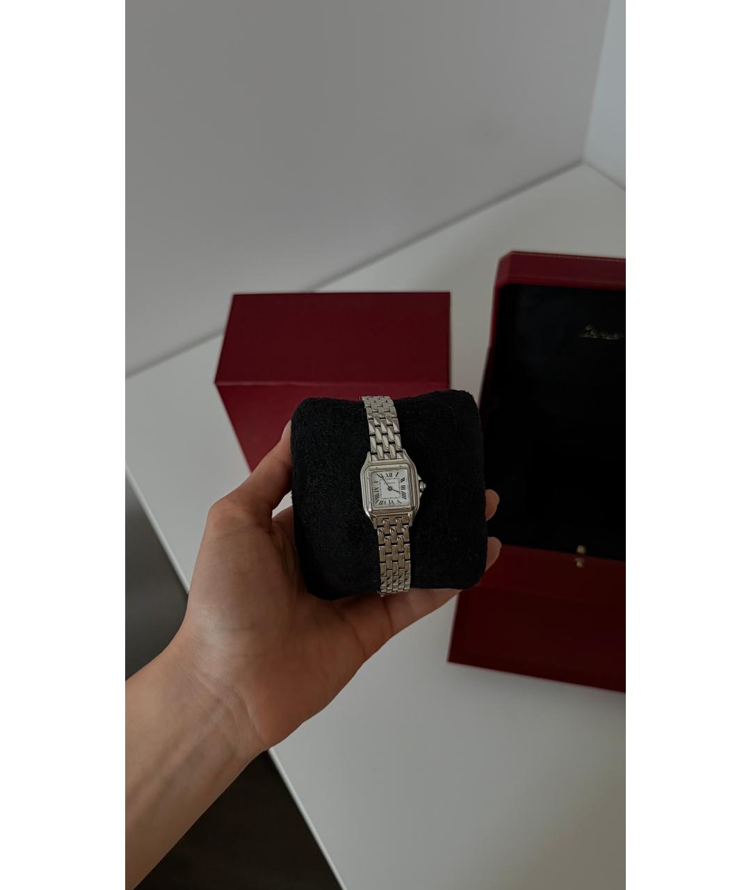 CARTIER Серебряные часы, фото 3