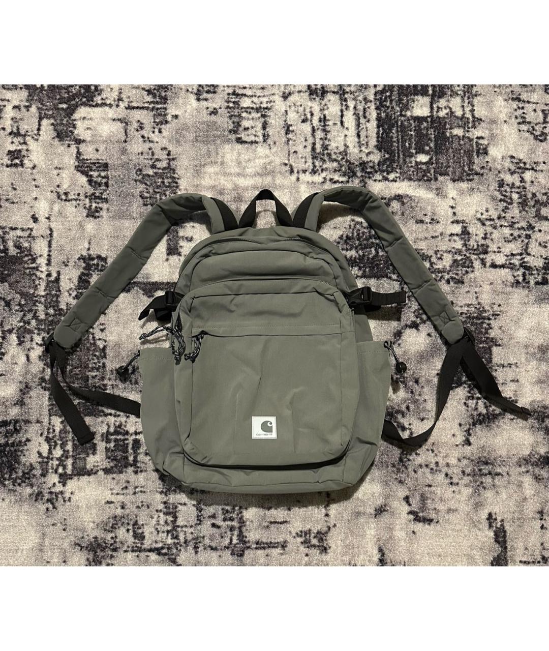 CARHARTT WIP Антрацитовый нейлоновый рюкзак, фото 9