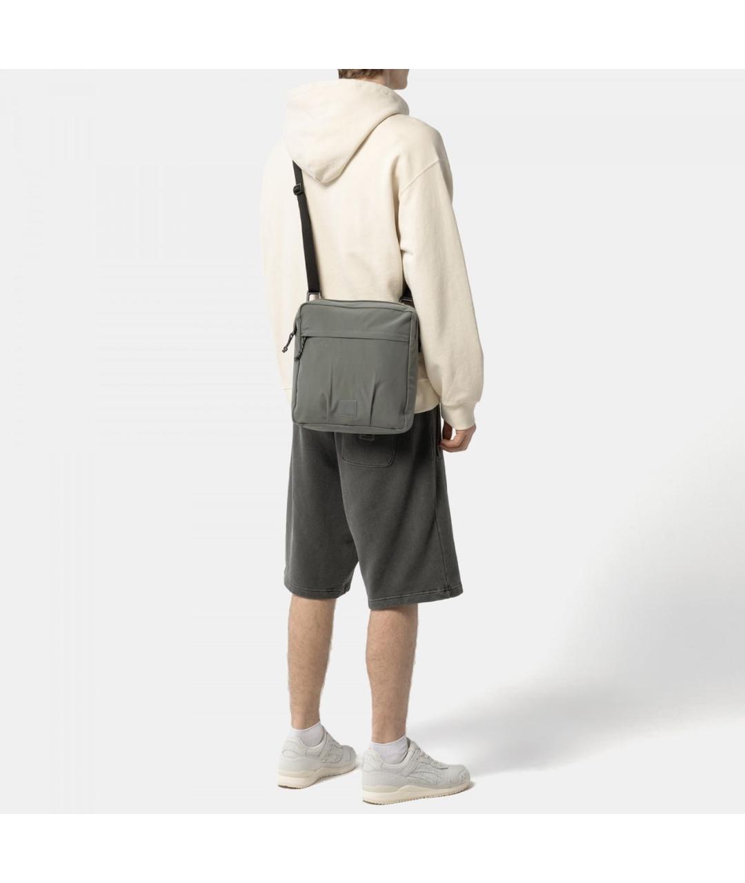 CARHARTT WIP Антрацитовый нейлоновый рюкзак, фото 8