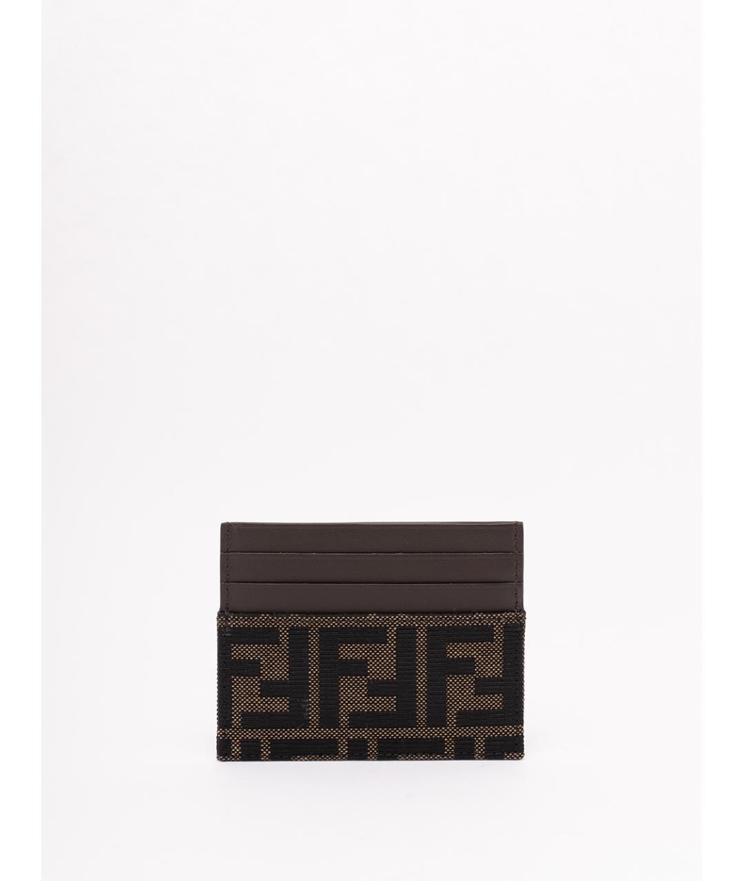 FENDI Коричневый кардхолдер, фото 2