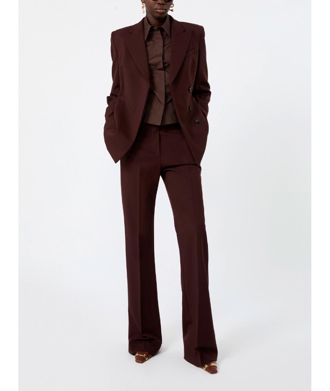 SPORTMAX Шерстяные брюки широкие, фото 5