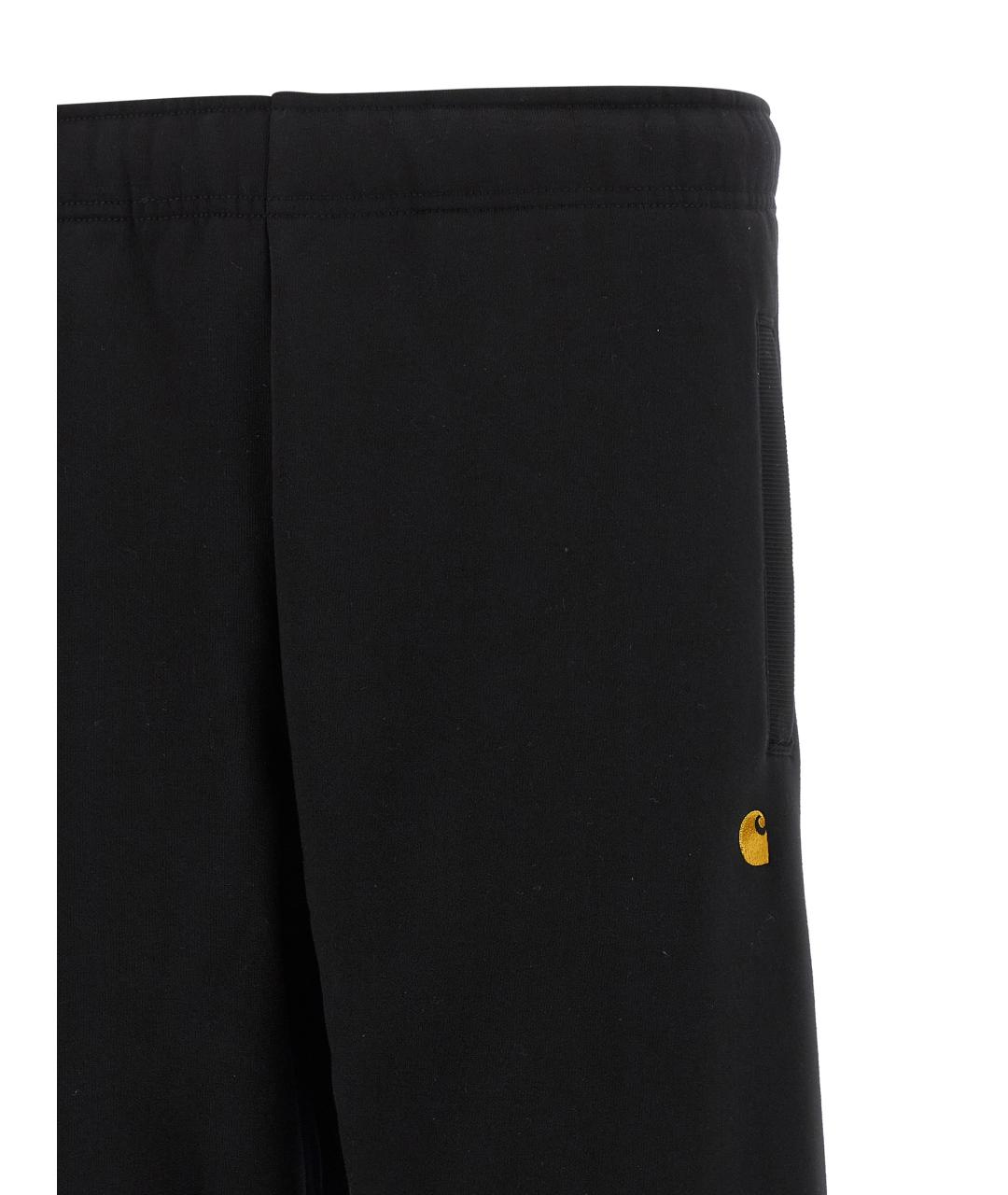 CARHARTT WIP Черные хлопковые повседневные брюки, фото 3