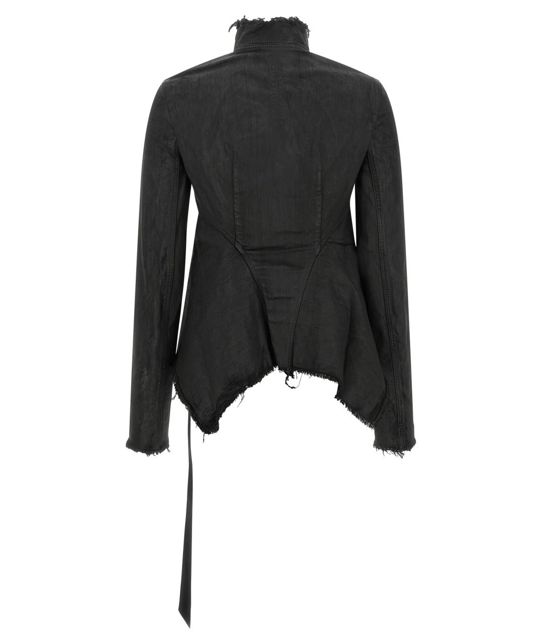 RICK OWENS DRKSHDW Черная хлопковая куртка, фото 2