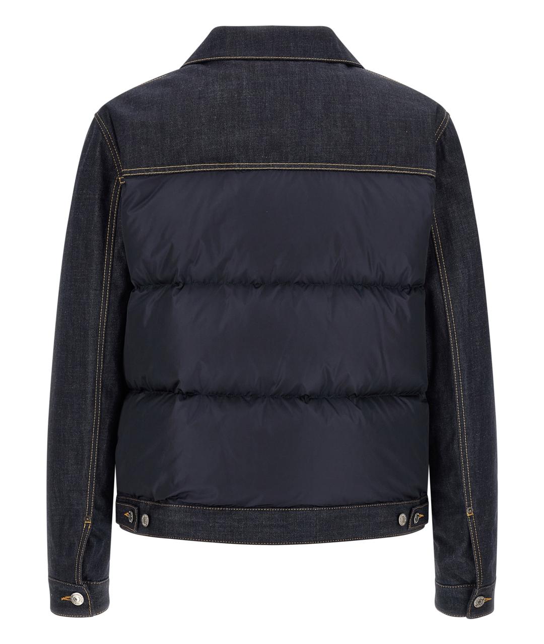 DSQUARED2 Синяя хлопковая куртка, фото 2