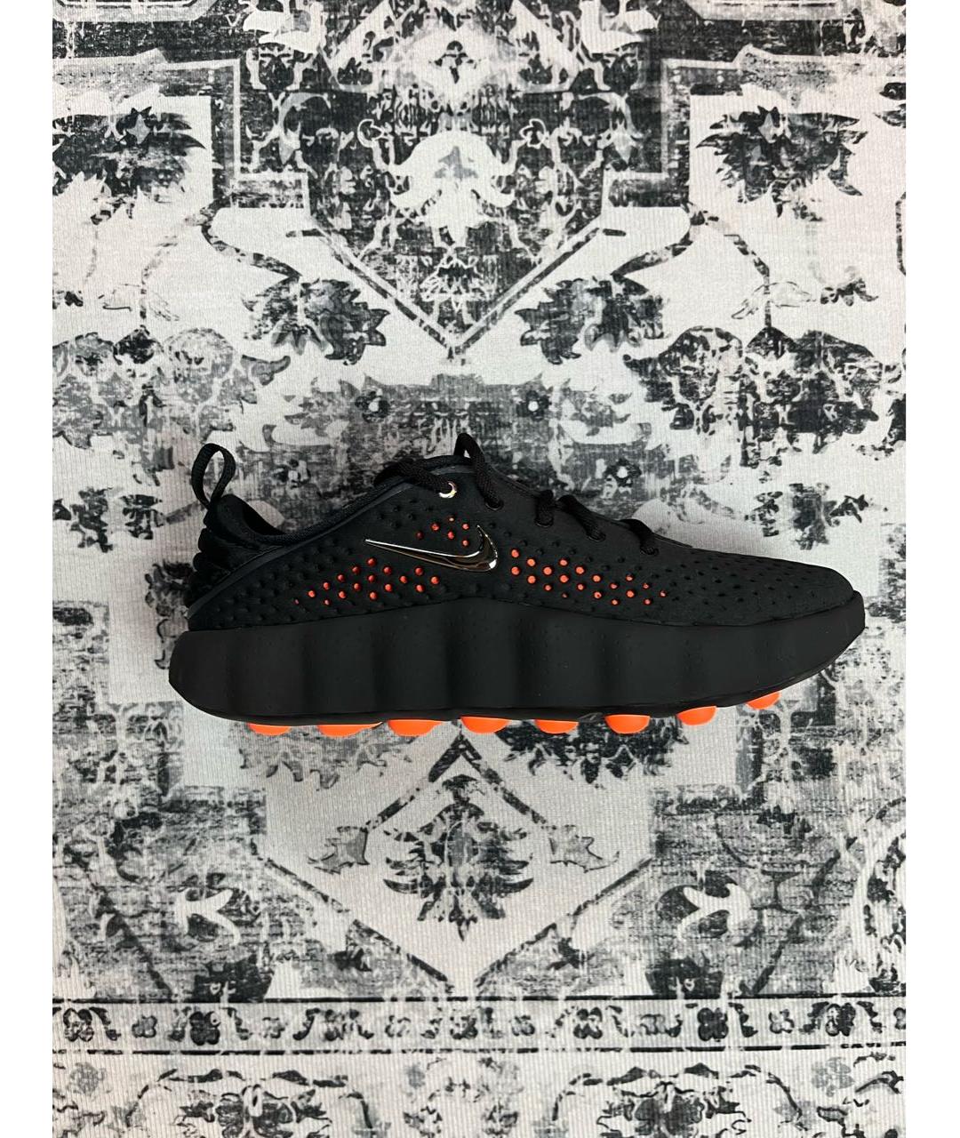 NIKE Черные синтетические низкие кроссовки / кеды, фото 9