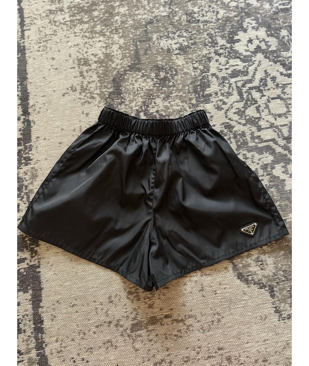 PRADA Черные шорты, фото 5