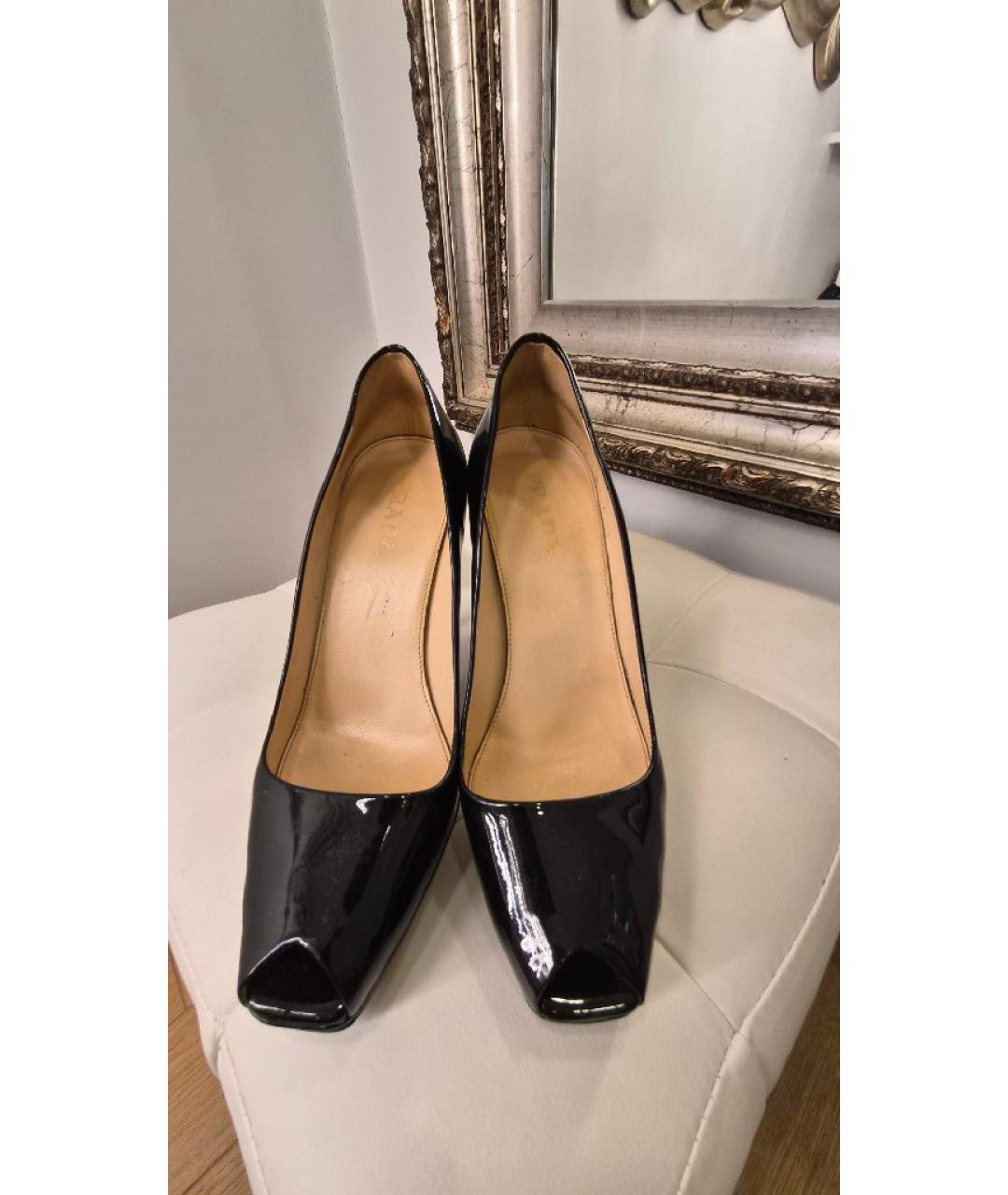 PRADA Черные туфли из лакированной кожи, фото 2