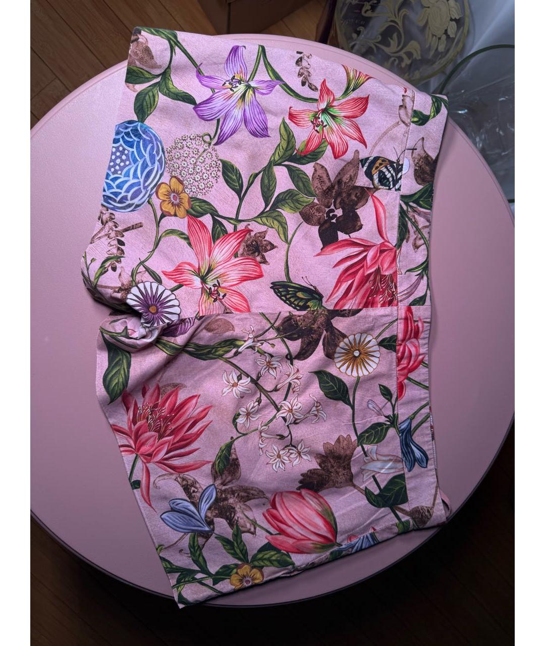 GUCCI Розовые хлопковые шорты, фото 5