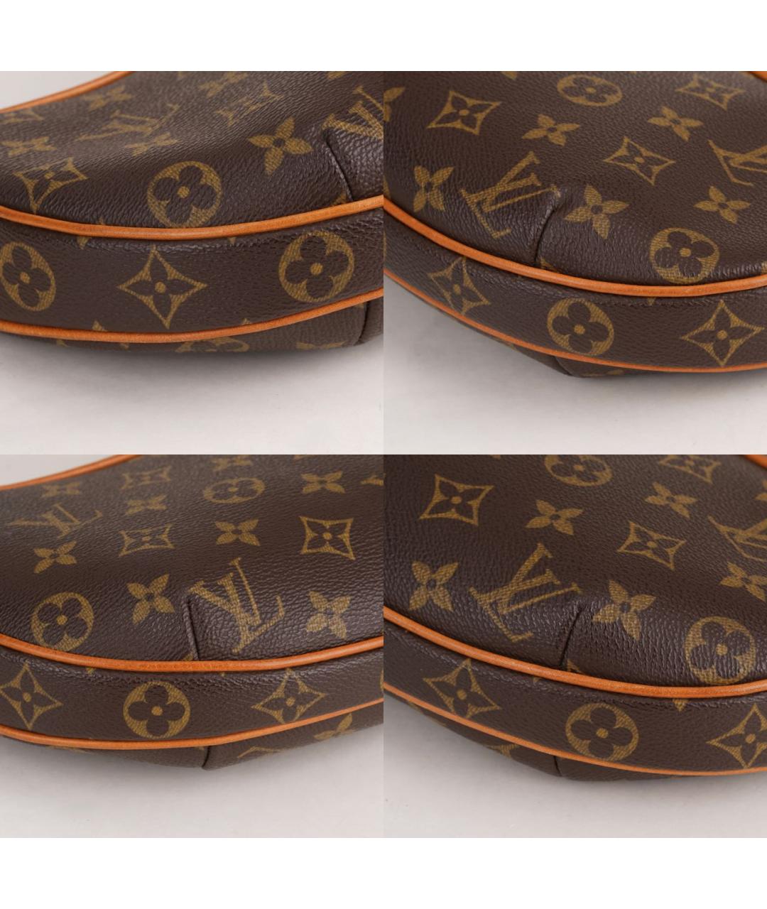 LOUIS VUITTON Коричневая канва сумка с короткими ручками, фото 7