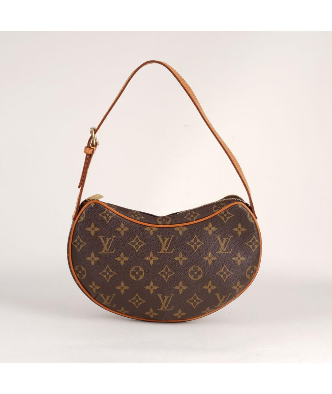 LOUIS VUITTON Коричневая канва сумка с короткими ручками, фото 8