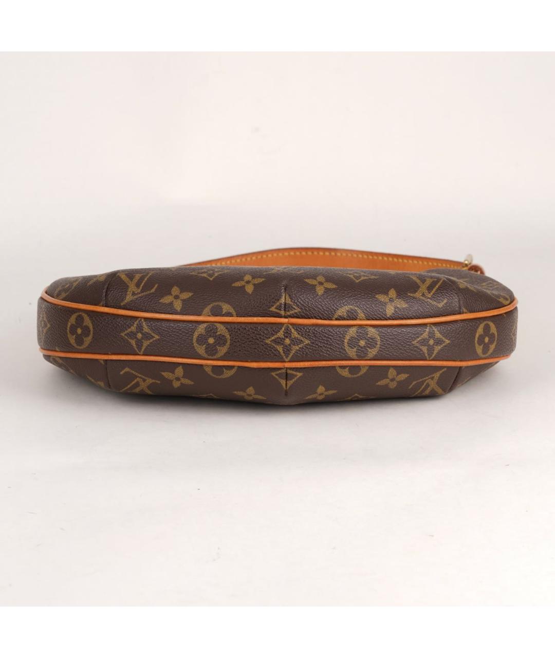 LOUIS VUITTON Коричневая канва сумка с короткими ручками, фото 5