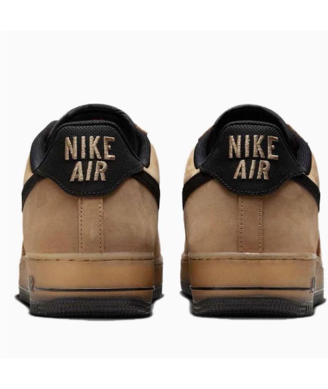NIKE Оранжевые замшевые кеды, фото 4
