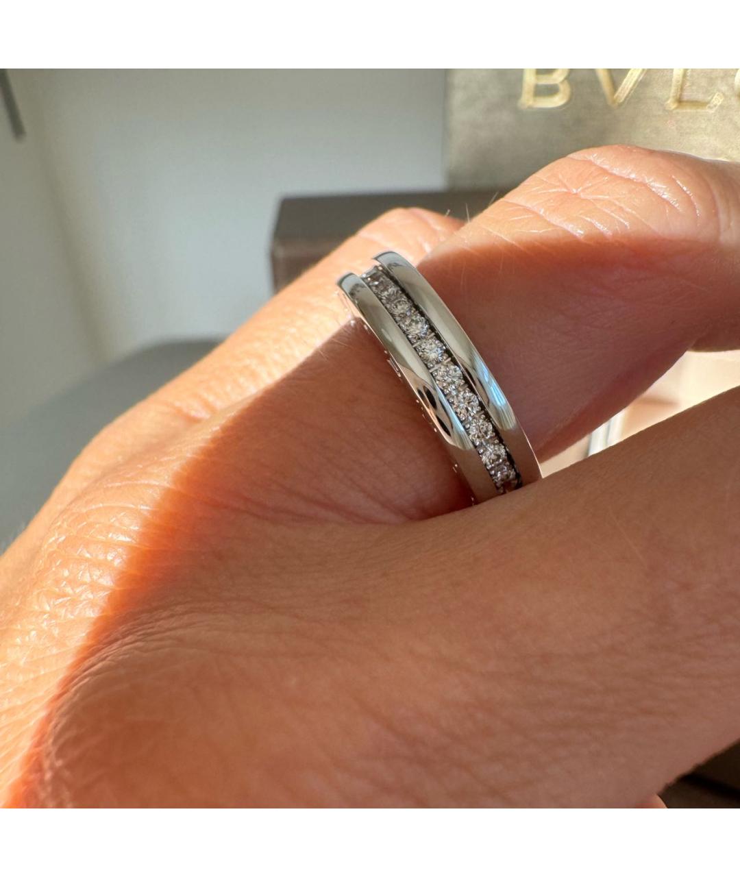 BVLGARI Серебряное кольцо из белого золота, фото 8