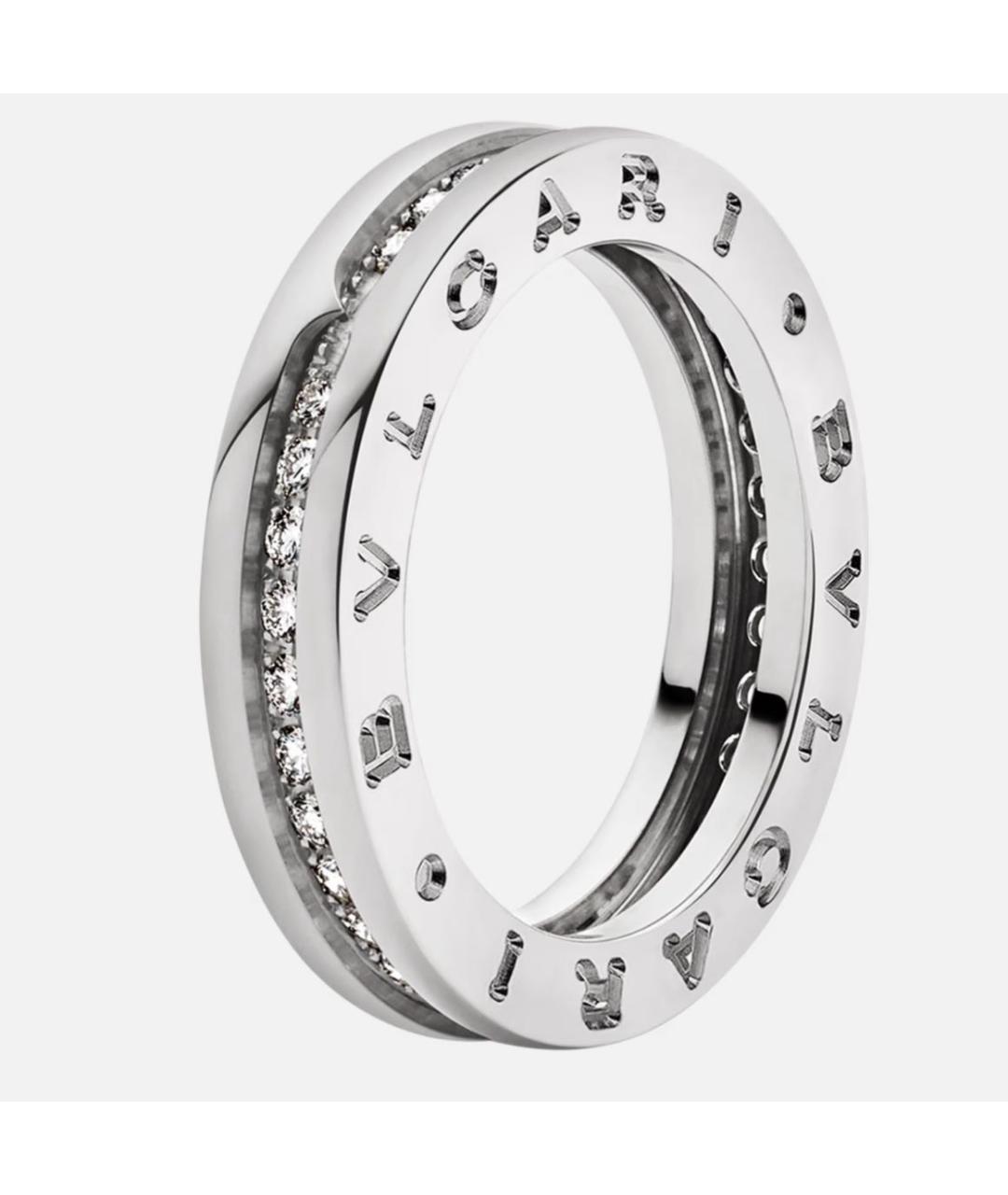 BVLGARI Серебряное кольцо из белого золота, фото 9