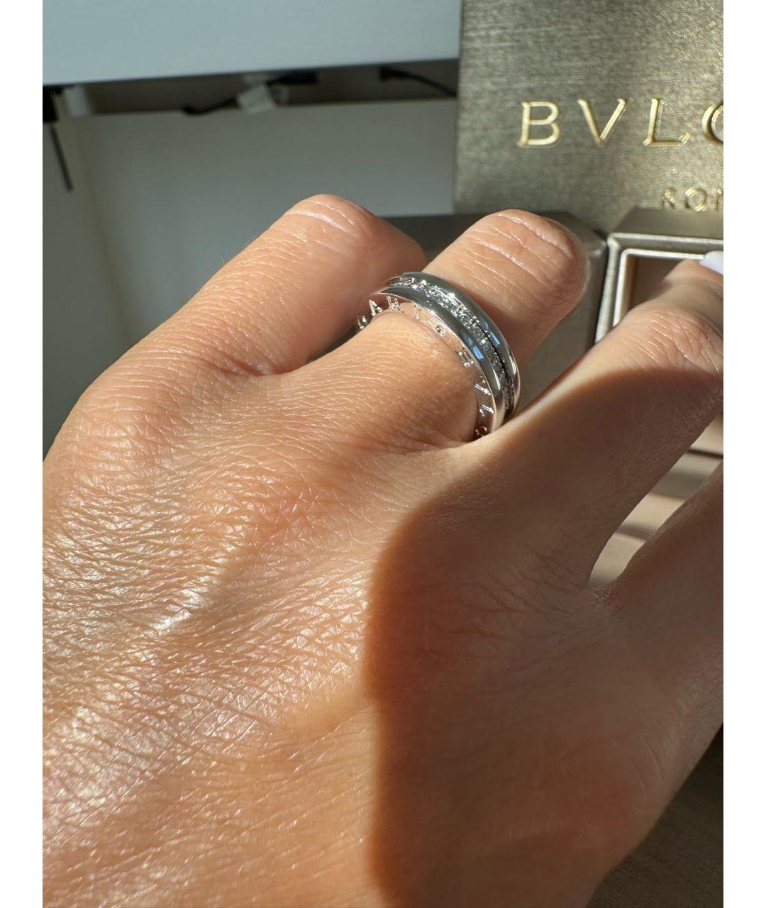 BVLGARI Серебряное кольцо из белого золота, фото 6