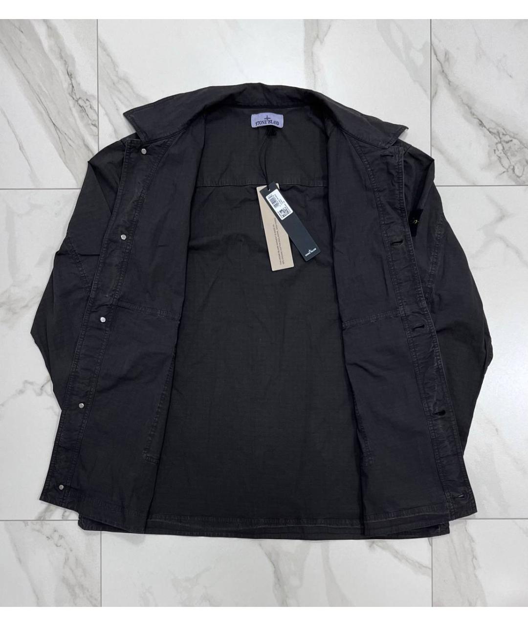 STONE ISLAND Серая куртка, фото 3