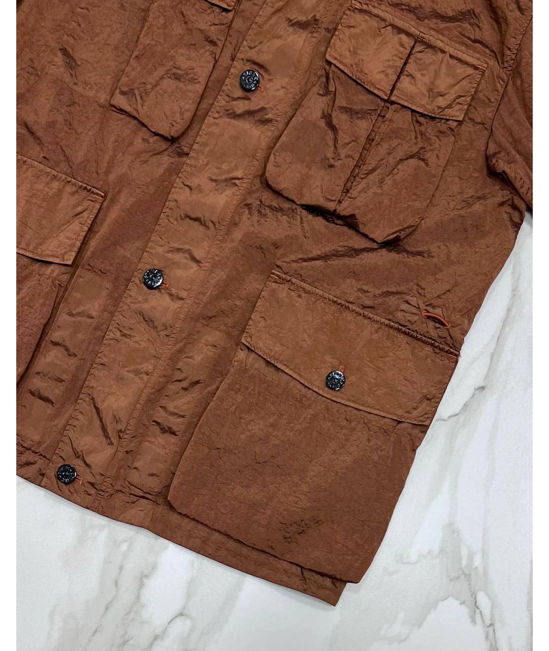 STONE ISLAND Оранжевая куртка, фото 3