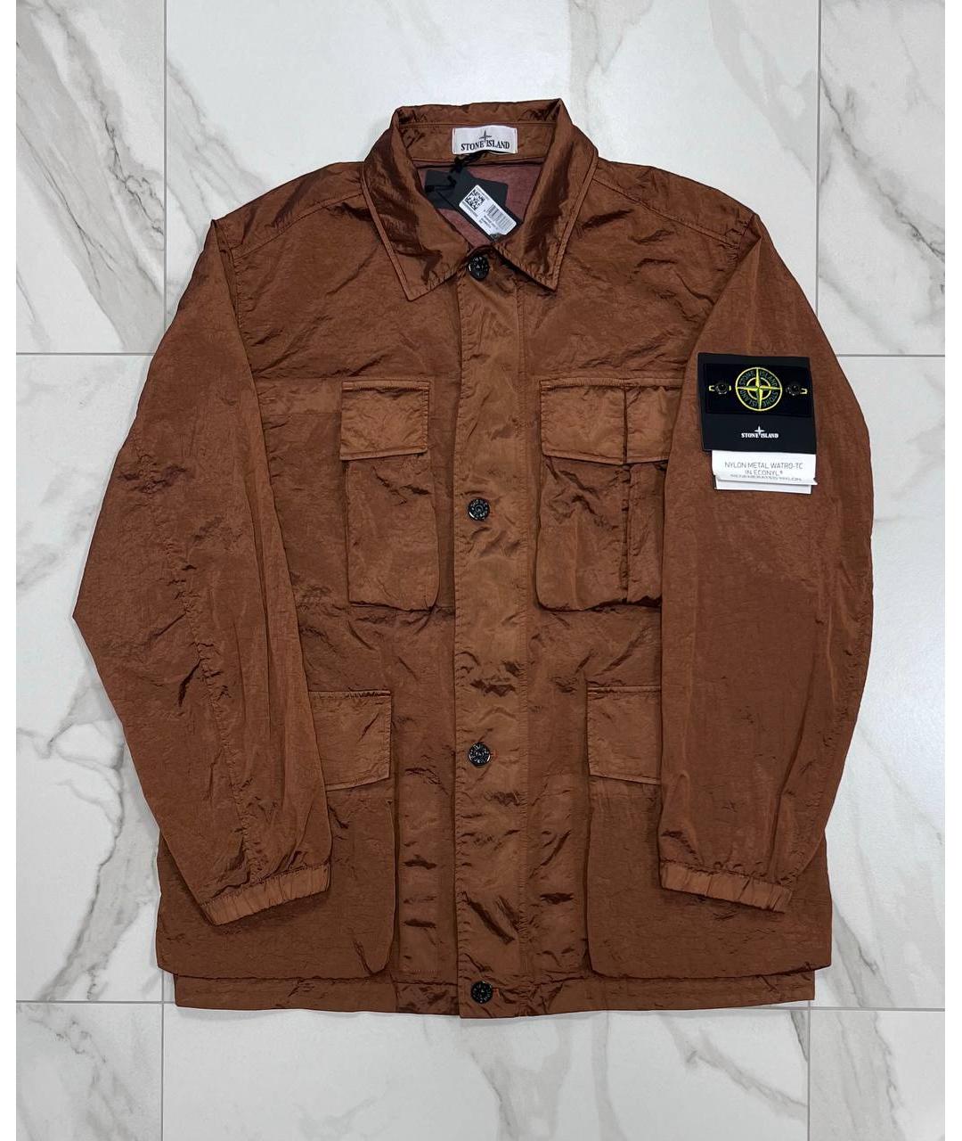 STONE ISLAND Оранжевая куртка, фото 7