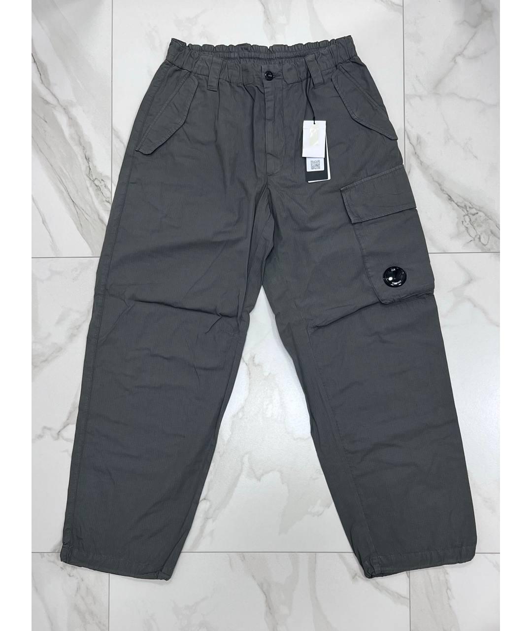 CP COMPANY Серые повседневные брюки, фото 6