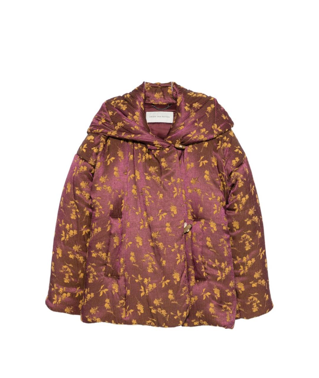 DRIES VAN NOTEN Фиолетовая вискозная куртка, фото 1