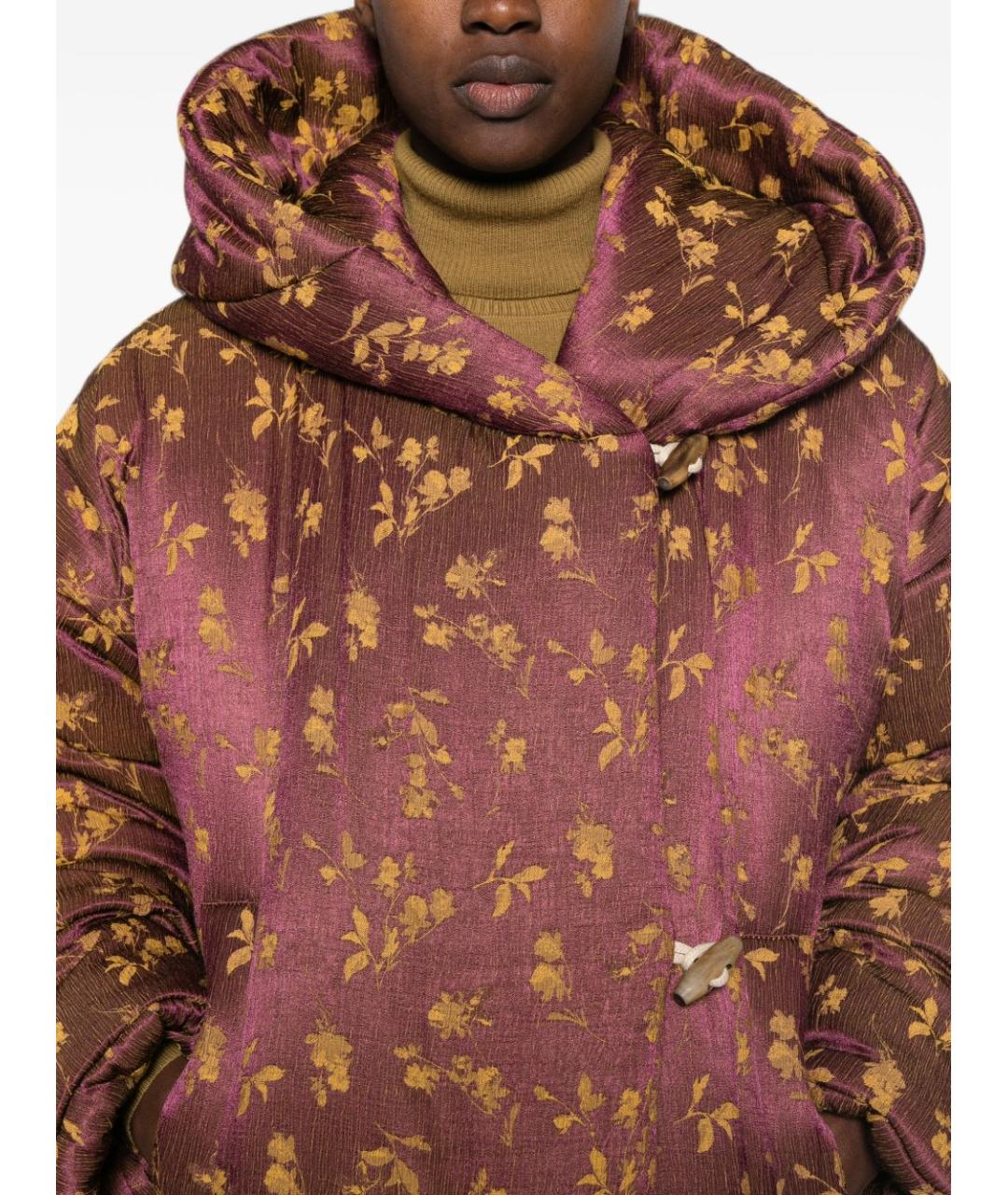 DRIES VAN NOTEN Фиолетовая вискозная куртка, фото 4