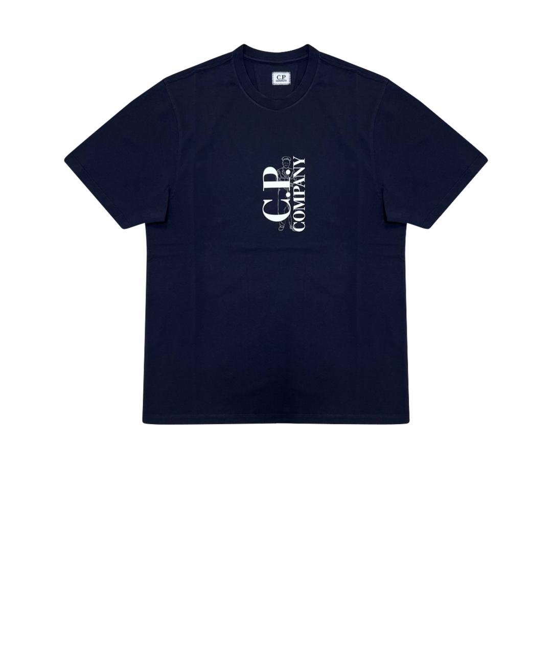 CP COMPANY Темно-синяя футболка, фото 1