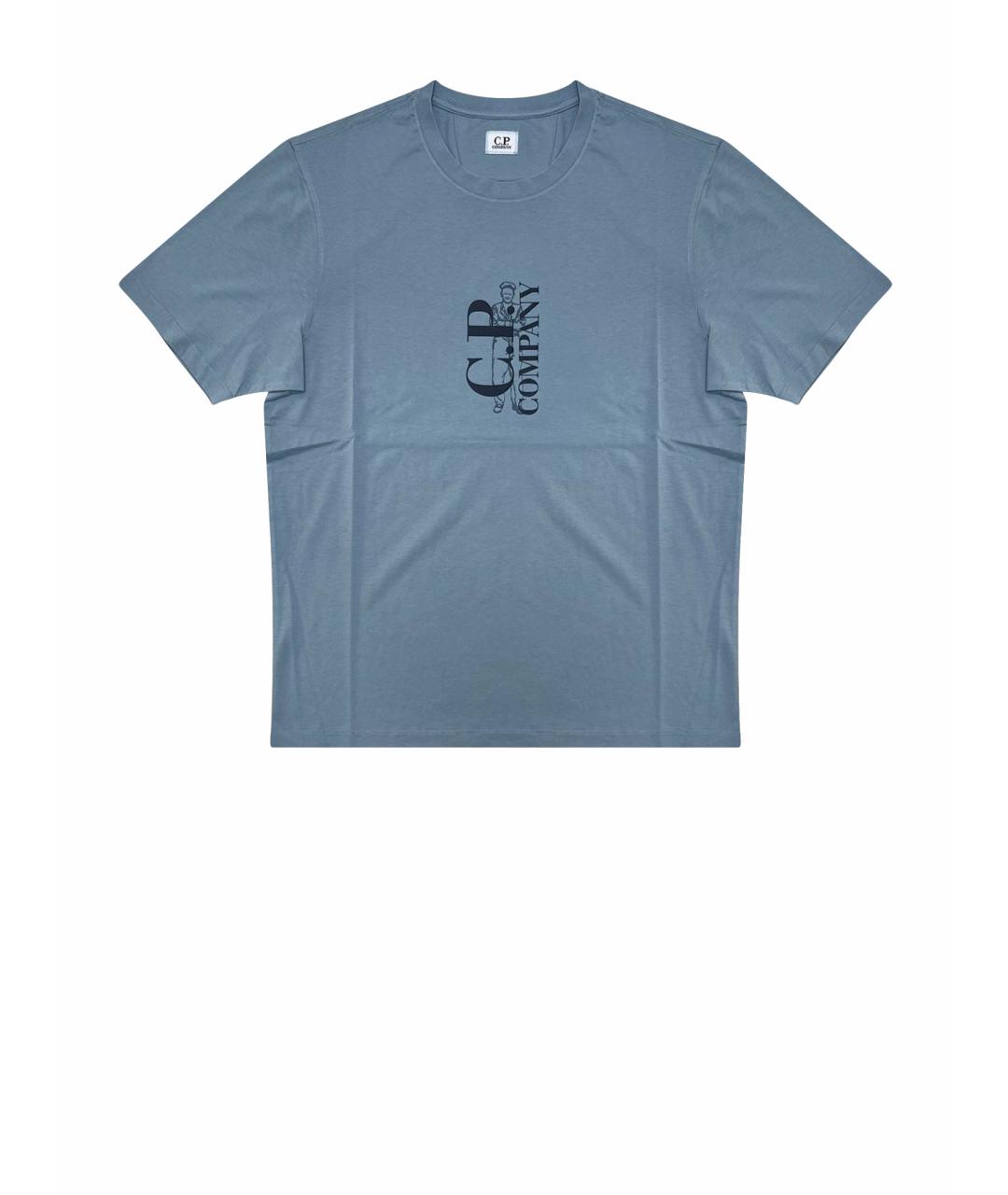 CP COMPANY Голубая футболка, фото 3