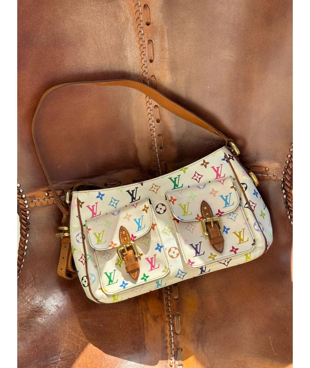 LOUIS VUITTON Мульти кожаная сумка через плечо, фото 4