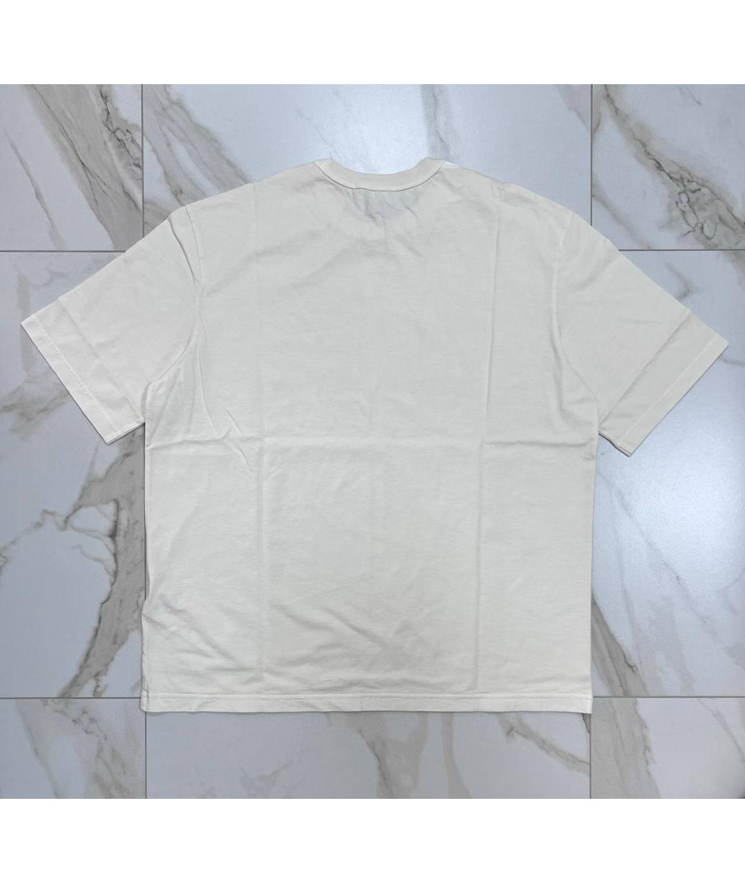 STONE ISLAND Бежевая футболка, фото 2
